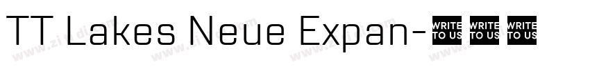TT Lakes Neue Expan字体转换 TT Lakes Neue Expan字体转换